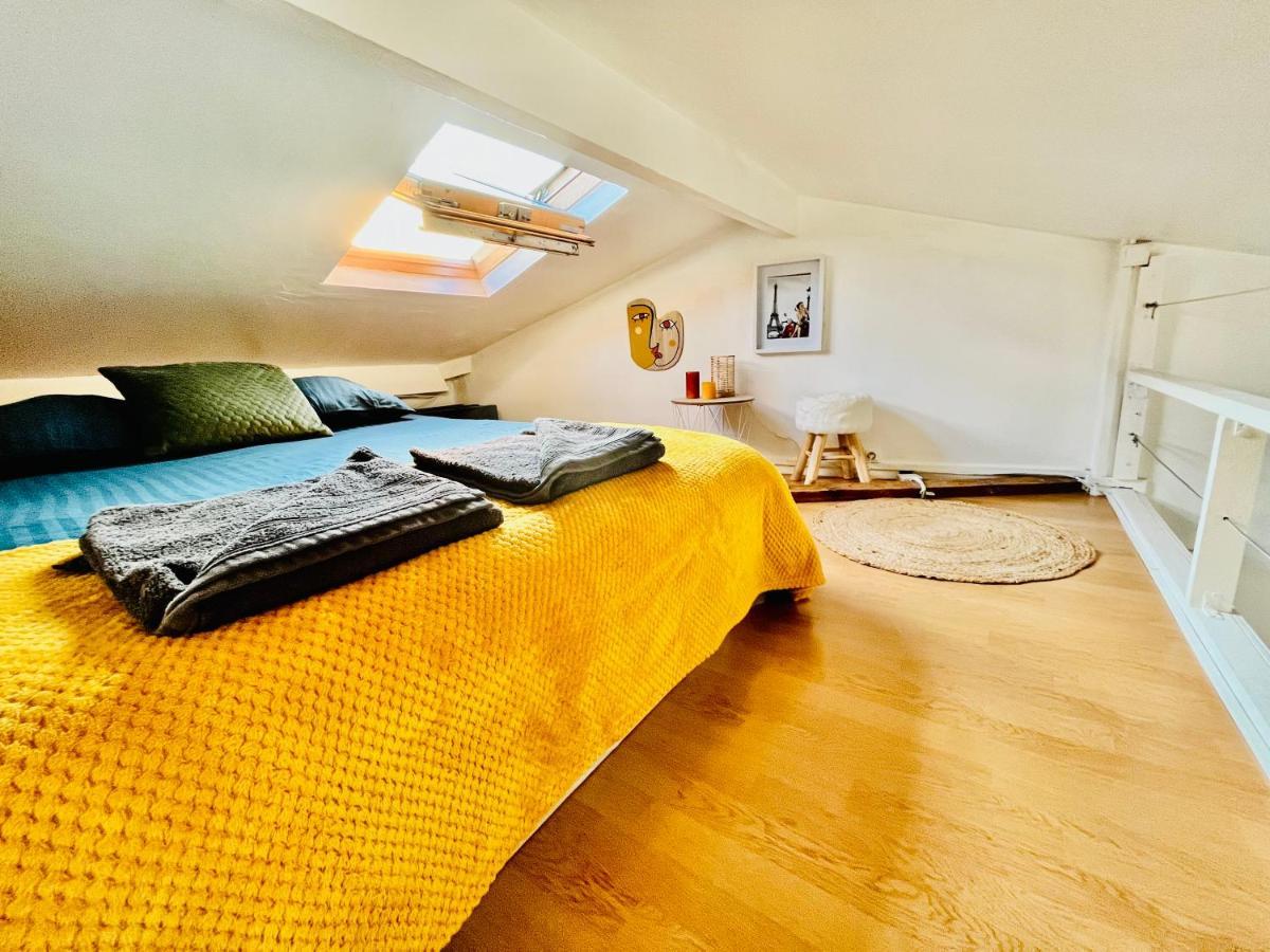 Parc Buttes Chaumont - Studio Mezzanine Paris Daire Dış mekan fotoğraf